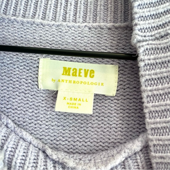 Maeve Anthropologie Crystal Mock Neck Tunic Sweater - Picture 6 of 12